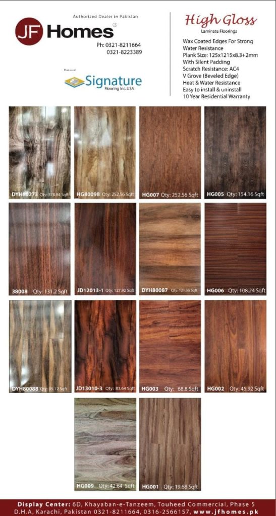 High Gloss Laminate Flooring