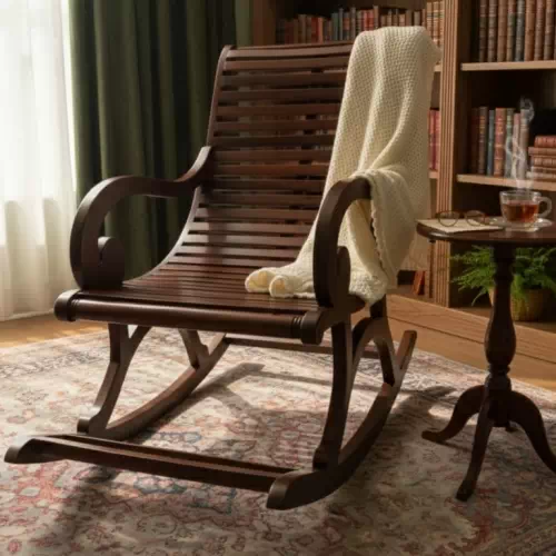 SWING CHAIR WOODEN (2 PCS SET )
