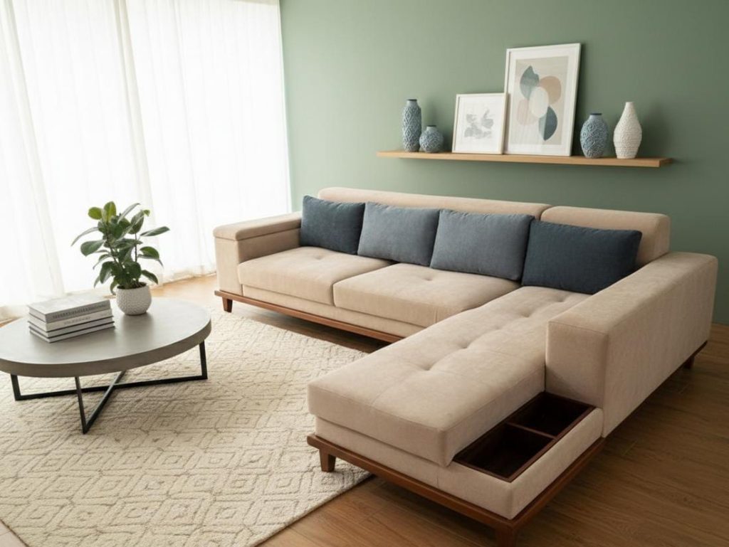 MILLANO L -SHAPE SOFA 6S