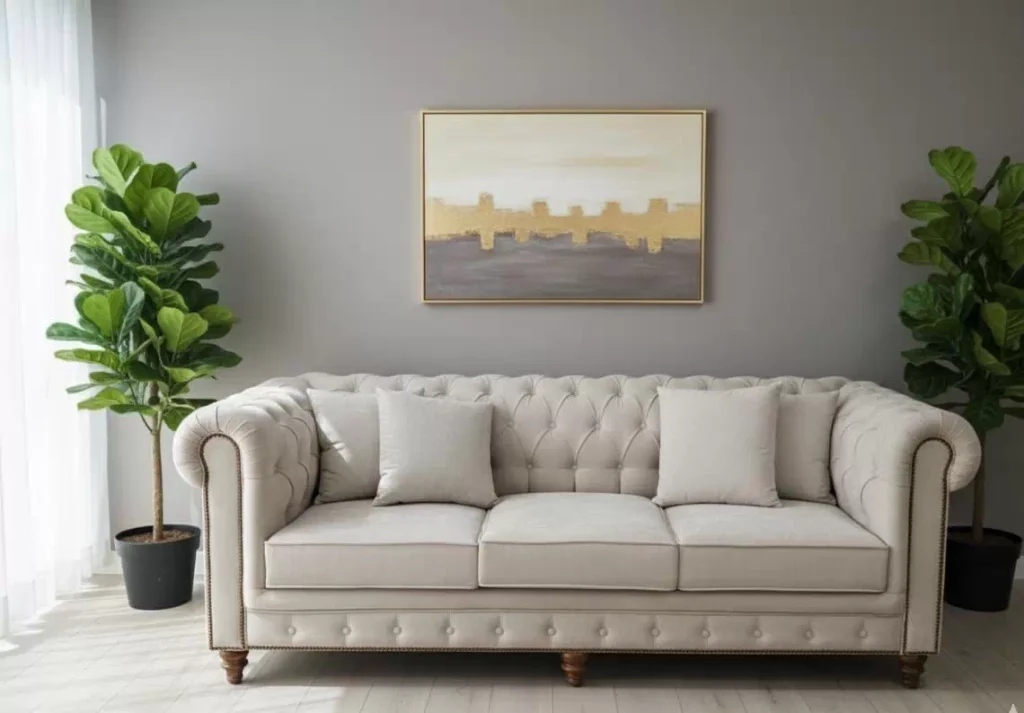 CHESTOR FIELD FABRIC SOFA  U9400