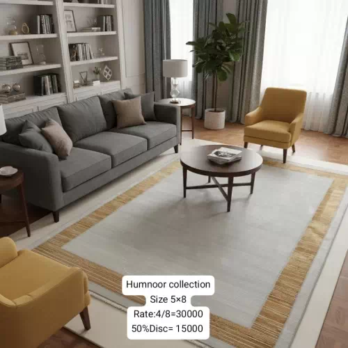 Humnoor Rugs (Size:5’x8′)