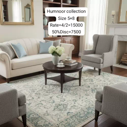 Humnoor Rugs (Size:5’x8′)