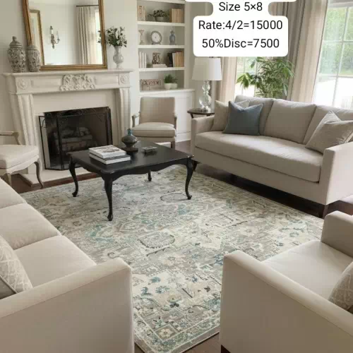 Humnoor Rugs (Size:5’x8′)