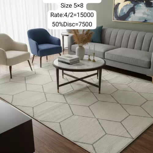Humnoor Rugs (Size:5’x8′)