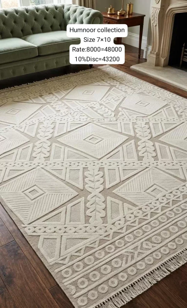 Humnoor Rugs (Size:7’x10′)