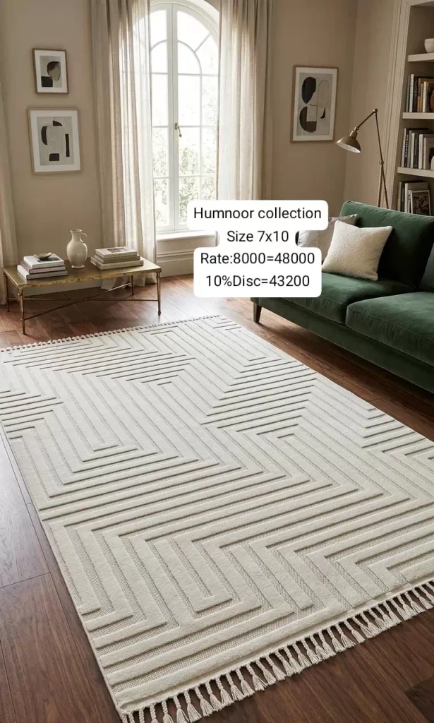 Humnoor Rugs (Size:7’x10′)