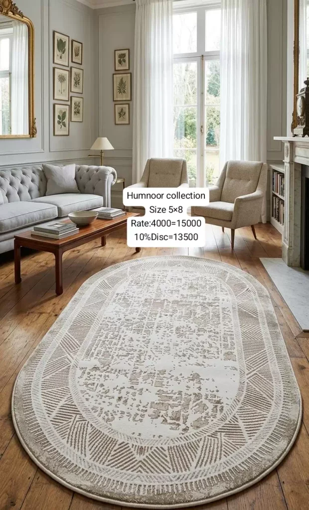 Humnoor Rugs (Size:5’x8′)