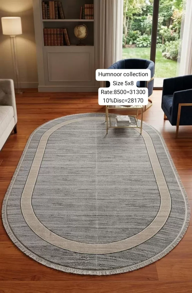 Humnoor Rugs (Size:5’x8′)