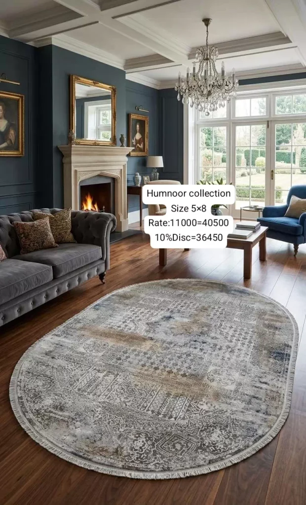 Humnoor Rugs (Size:5’x8′)