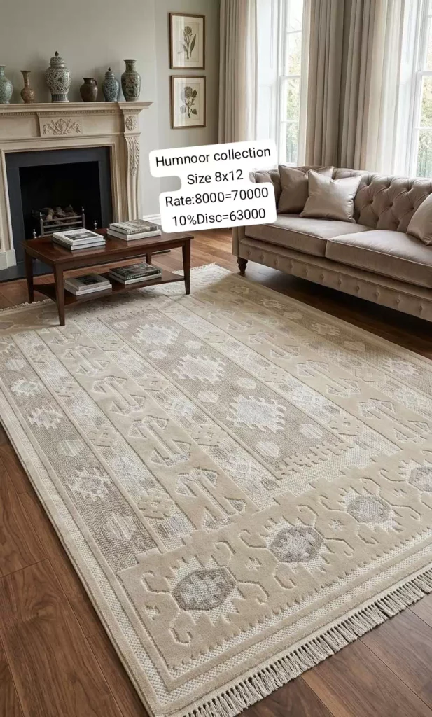 Humnoor Rugs (Size:8’x12′)