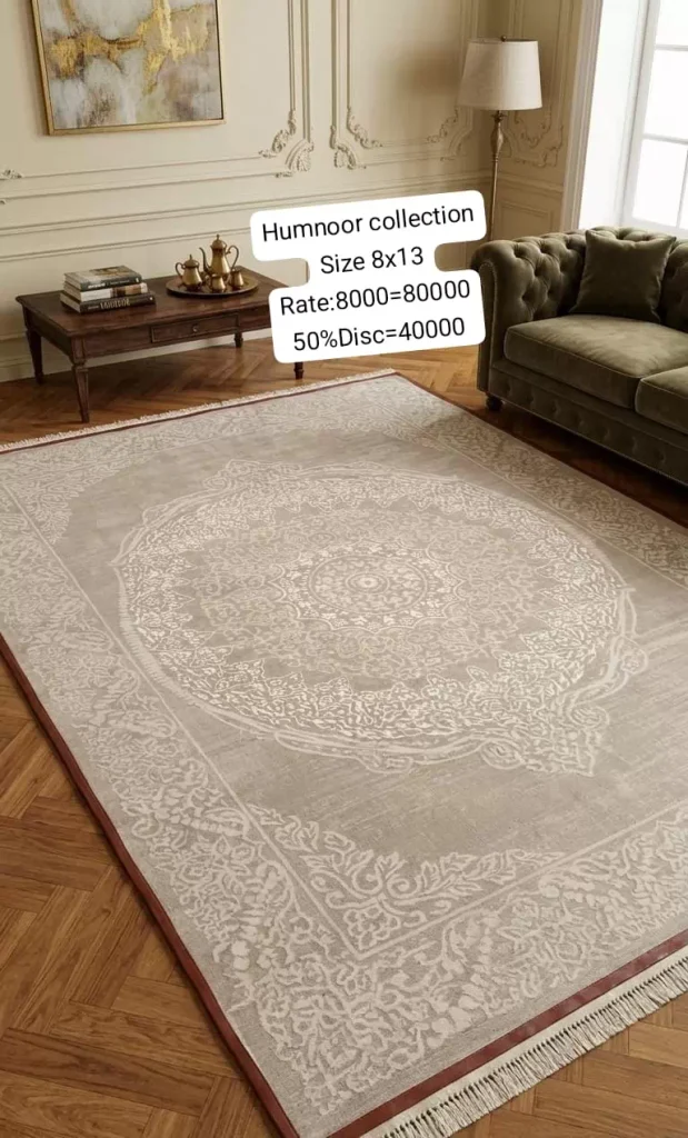 Humnoor Rugs (Size:8’x13′)
