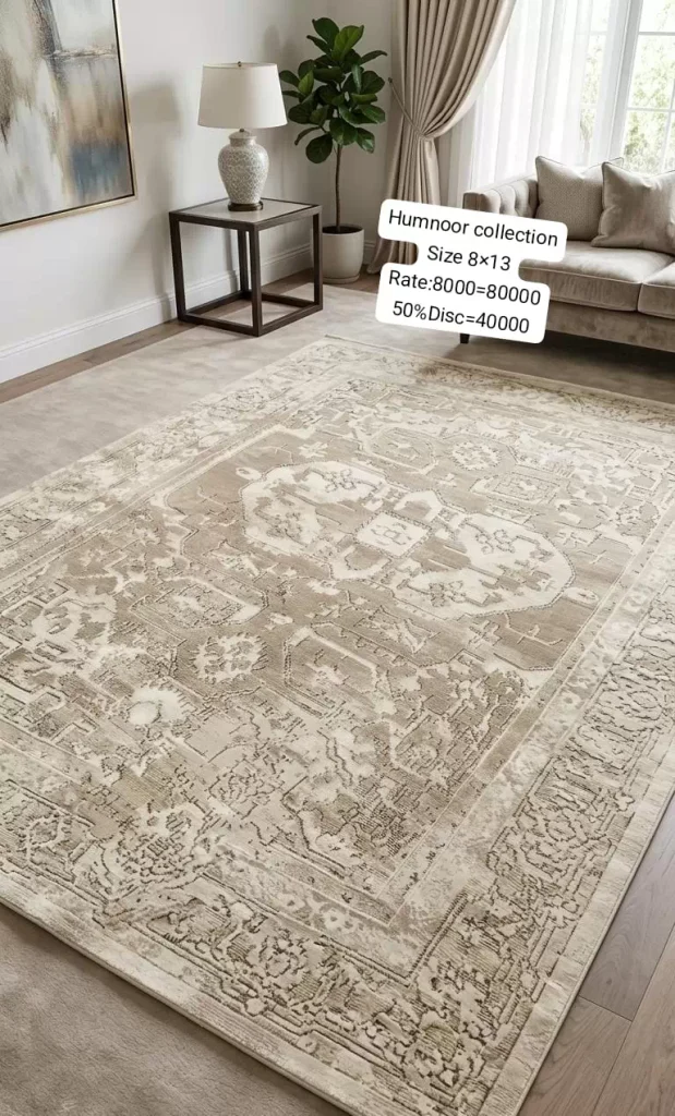 Humnoor Rugs (Size:8’x13′)