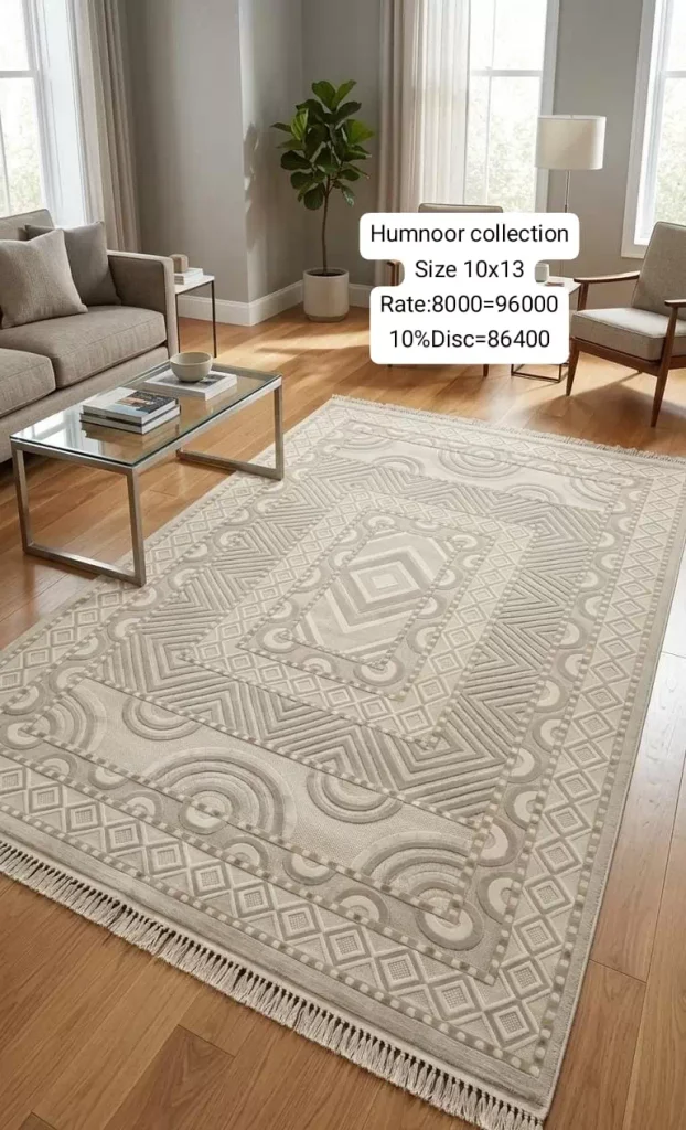 Humnoor Rugs (Size:10’x13′)