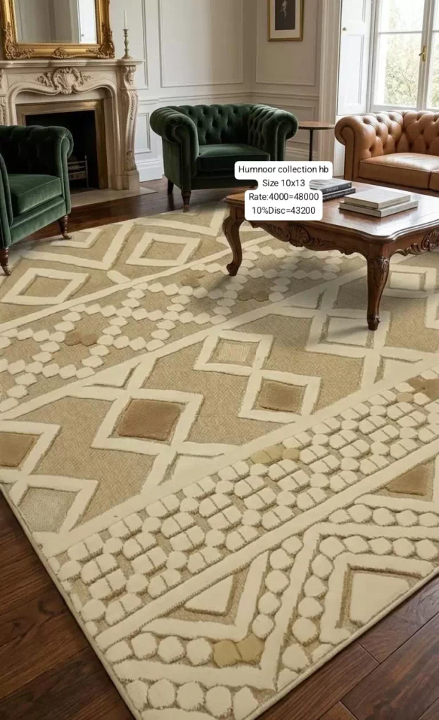 Humnoor Rugs HB (Size:10’x13′)